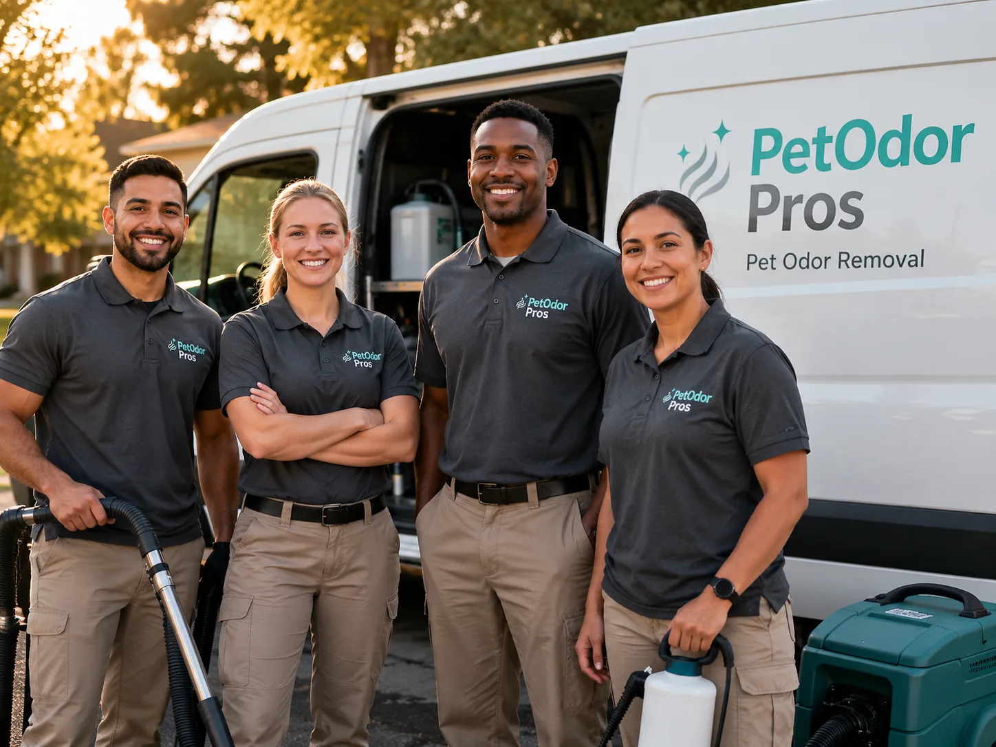 Pet Odor Removal team serving Missouri City, TX